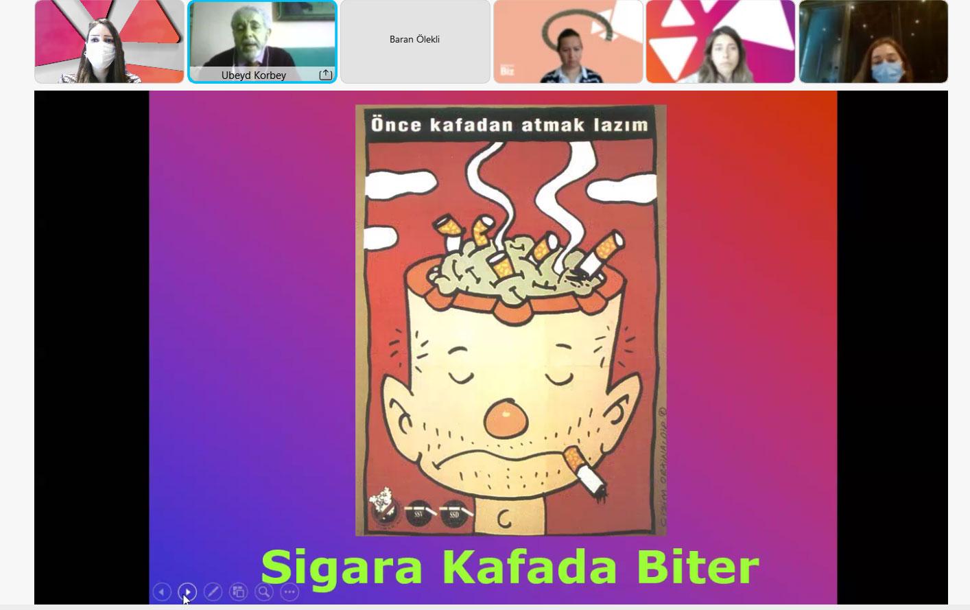  An Awareness Seminar with the Anti-Smoking Organization of Turkey on the World Smoking Boycott Day! 